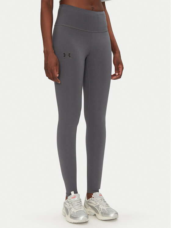 Under Armour Under Armour Leggings Rival 1386482 Szürke Slim Fit