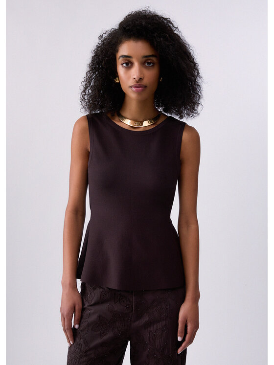 Liu Jo Liu Jo Top WA6468MS55N91109 Marrone Regular Fit