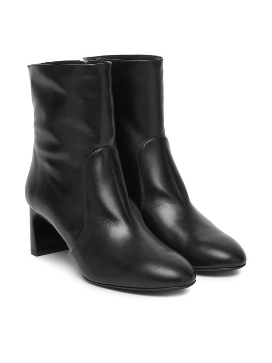 Stuart Weitzman Stuart Weitzman Botki Babette Zip SL542 Czarny