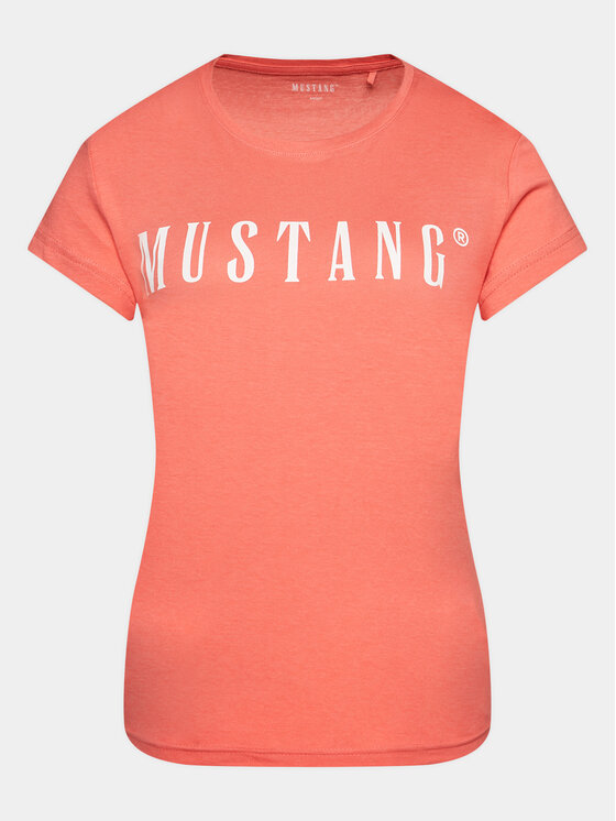Mustang Mustang T-Shirt Alina 1013222 Różowy Regular Fit