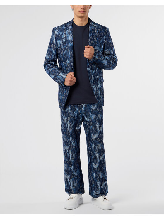 PHILIPP PLEIN PHILIPP PLEIN Giacca da abito 29059 Blu scuro Regular Fit