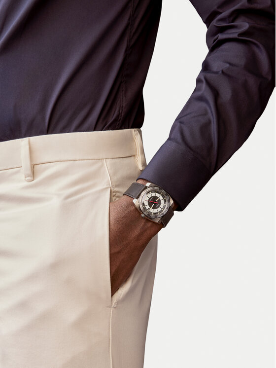 Timex Timex Часовник World Time 1972 Reissue TW2V69500 Черен
