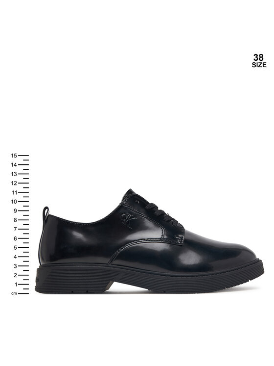 Calvin Klein Calvin Klein Półbuty Low Cut Lace-Up Shoe V3X4-83494-1453 D Czarny
