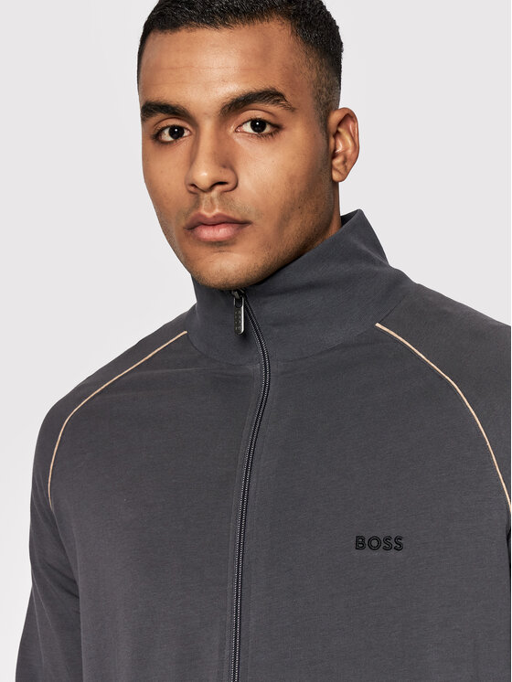 BOSS Boss Felpa Mix&Match 50469596 Grigio Regular Fit