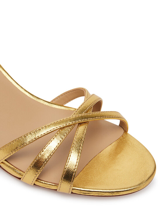LAUREN RALPH LAUREN LAUREN RALPH LAUREN Sandály Kendyl 802P10398001 Zlatá