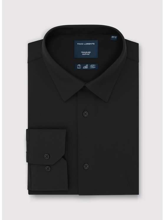 Pako Lorente Pako Lorente Koszula P26WF-1X-011 Czarny Slim Fit