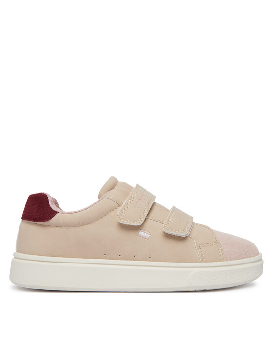 Tommy Hilfiger Sneakers Low Cut Velcro Sneaker T1A9-35062-0315 S Bej deschis