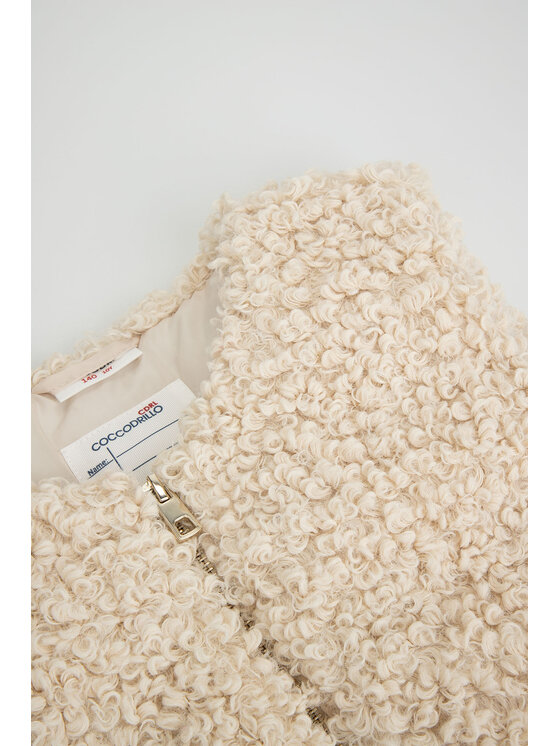 Coccodrillo Coccodrillo Kamizelka ZC3178401OGK-002 Beżowy Regular Fit