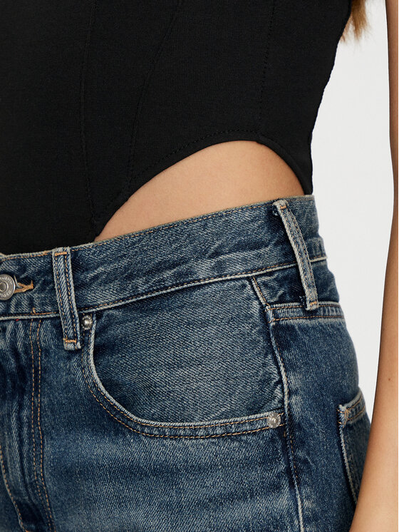 ViCOLO ViCOLO Glaustinukė TS0377 Juoda Slim Fit