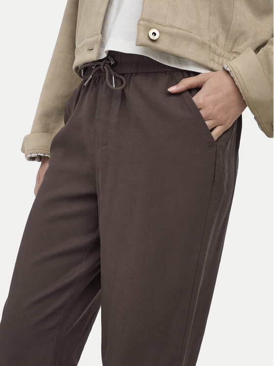 ONLY ONLY Spodnie dresowe Kelda 15203946 Brązowy Regular Fit