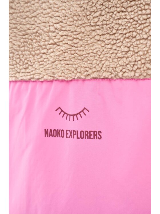 NAOKO NAOKO Kurtka przejściowa Teddy Sandstone Beżowy Regular Fit
