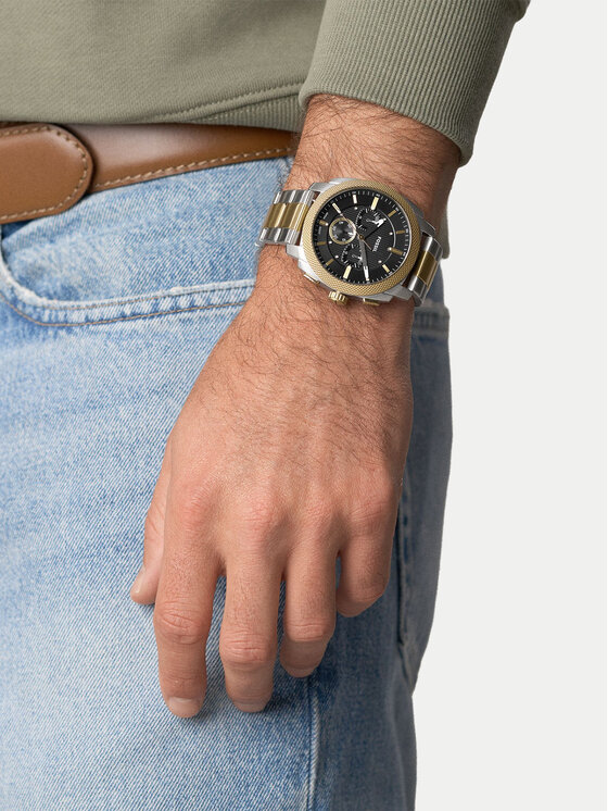 Fossil Fossil Karóra Machine Chrono FS6159 Arany