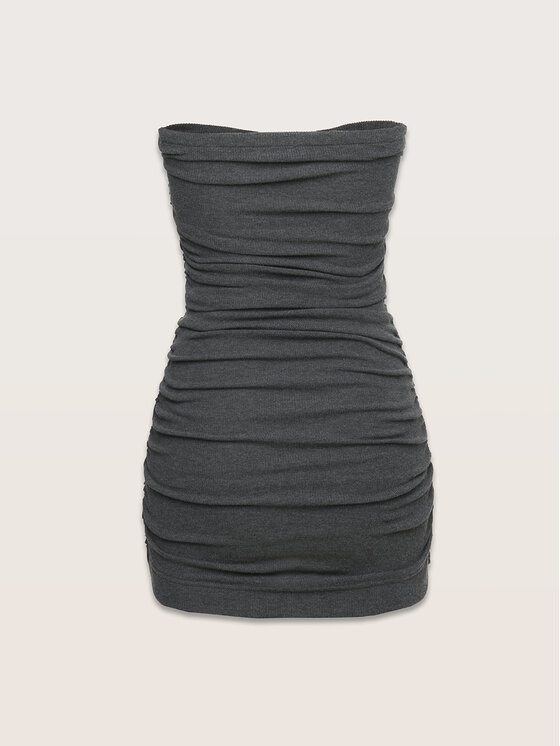 La Mania La Mania Vestito AMANDA Grigio Classic Fit