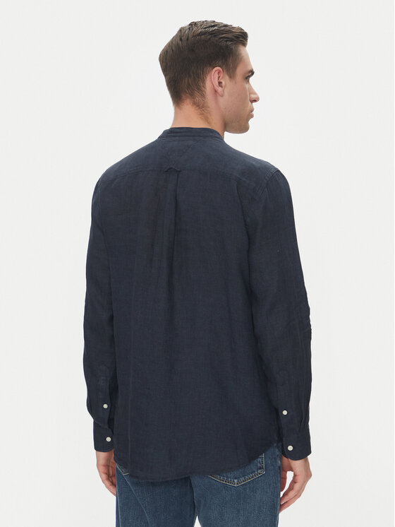 Tommy Hilfiger Tommy Hilfiger Košile MW0MW39271 Tmavomodrá Regular Fit