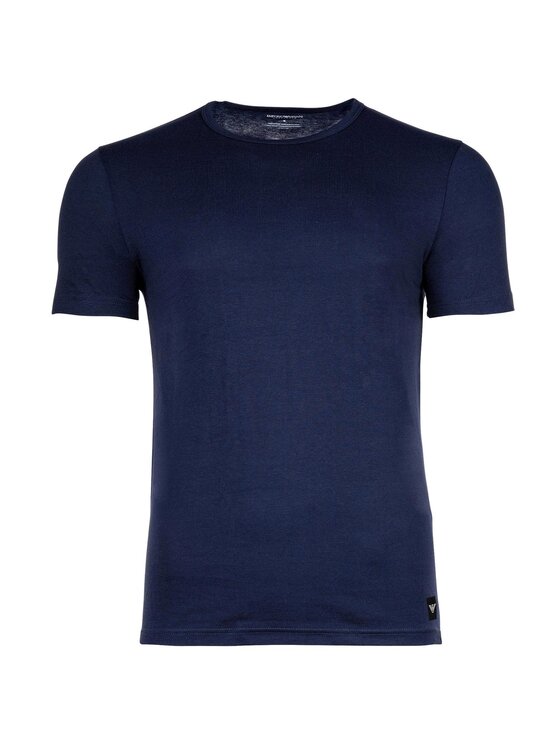 Emporio Armani Emporio Armani T-Shirt 31424 Niebieski Comfort Fit
