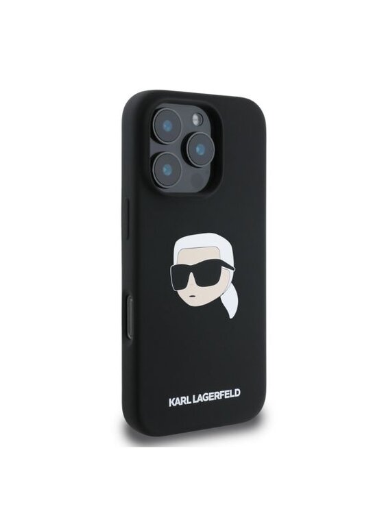 KARL LAGERFELD KARL LAGERFELD Etui na telefon Apple iPhone 15 Pro Max Czarny