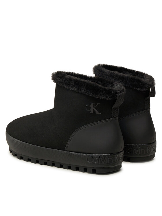 Calvin Klein Jeans Calvin Klein Jeans Papuče Home Anke Slipper YW0YW01592 Crna