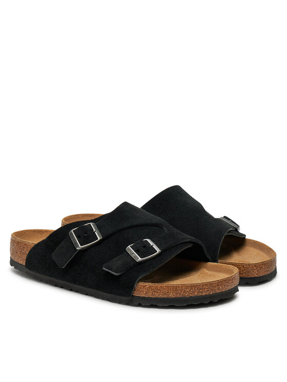 Birkenstock Birkenstock Klapki Zürich 1025045 Czarny