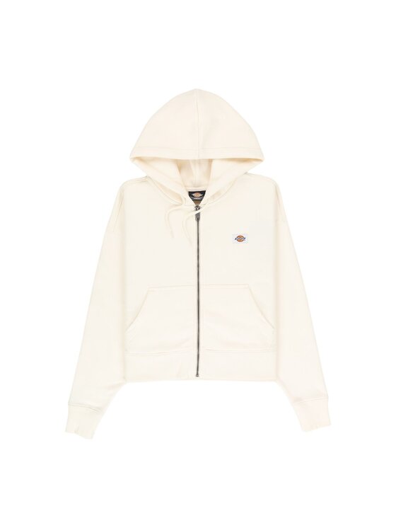 Dickies Felpa Oakport Zip Hoodie W Beige Regular Fit