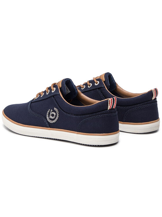 Bugatti Bugatti Sneakers aus Stoff 321-50204-6900-4100 Dunkelblau