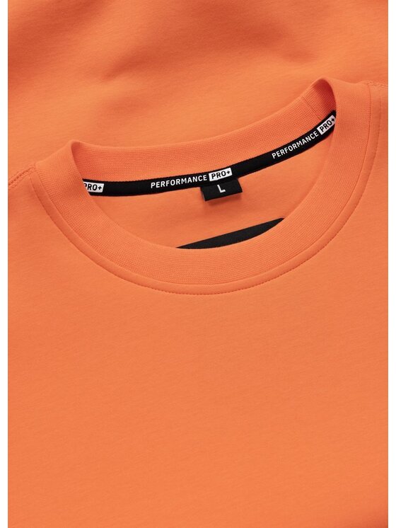 PITBULL PITBULL Bluza DOGWOOD Pomarańczowy Regular Fit