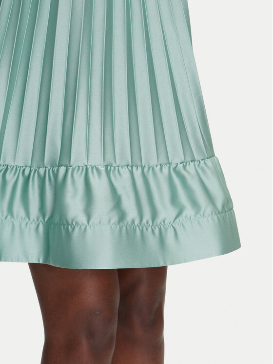 Dixie Dixie Sukienka koktajlowa A319W014A Zielony Regular Fit