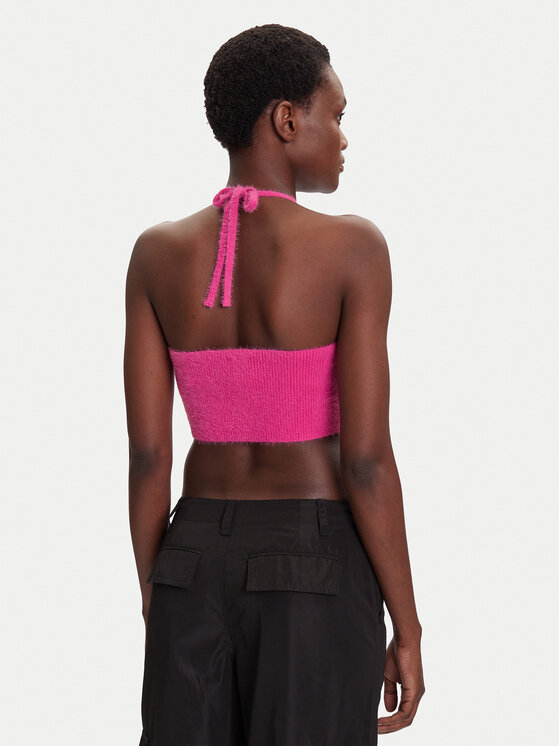 adidas adidas Top Fluffy JW6002 Rosa Slim Fit