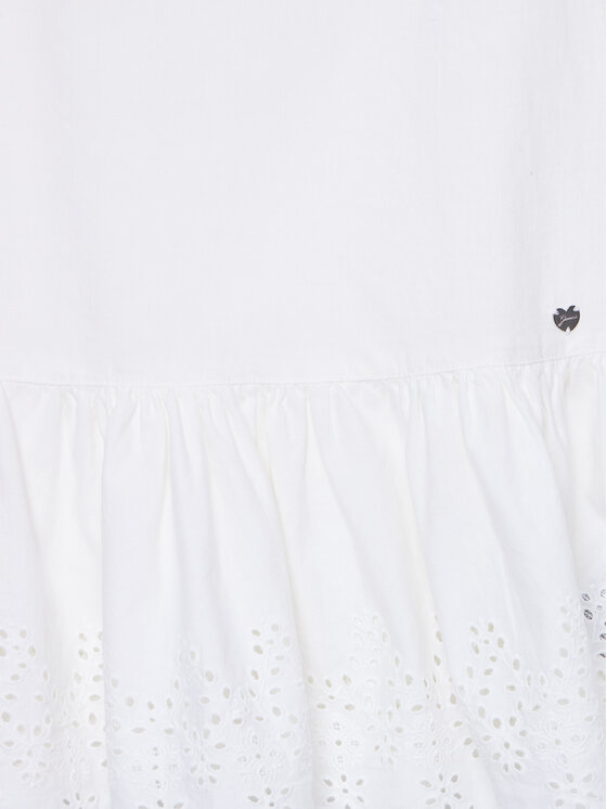 Guess Guess Sommerkleid J3GK10 WCVM0 Weiß Regular Fit