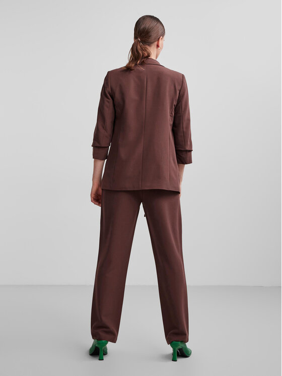 Pieces Pieces Sakko 17090996 Braun Regular Fit