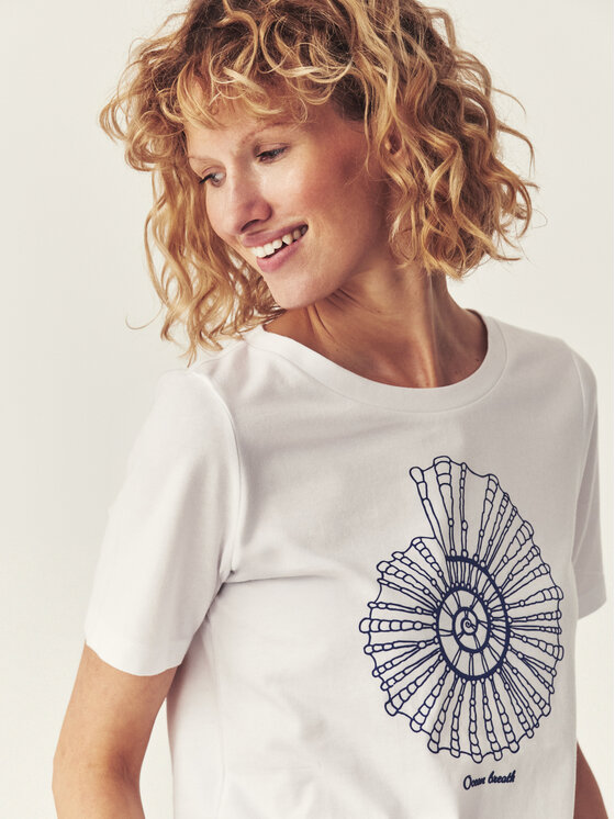 TATUUM TATUUM T-Shirt RAMIRA 1 Biały Classic Fit