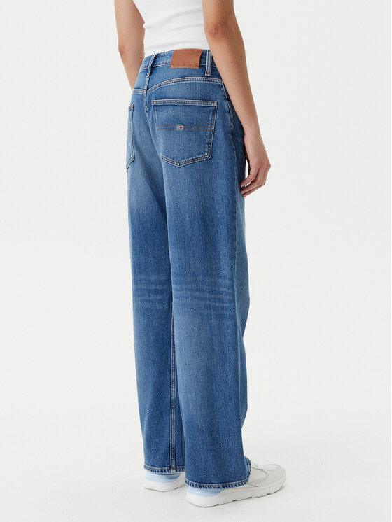 Tommy Jeans Tommy Jeans Farmer Mia DW0DW20062 Sötétkék Relaxed Fit