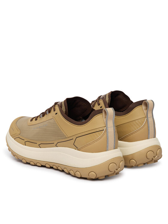 Tommy Hilfiger Tommy Hilfiger Tenisice The Canyon X M Mix Runner Wpm FM0FM06066 Svijetlo smeđa