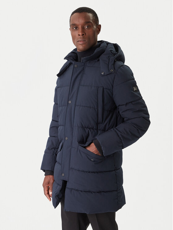 KARL LAGERFELD KARL LAGERFELD Zimné bundy 505035 554586 Tmavomodrá Regular Fit