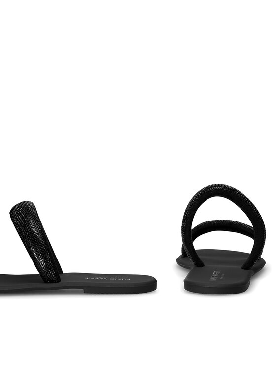 Nine West Nine West Şlapi WFA2735-1 Negru