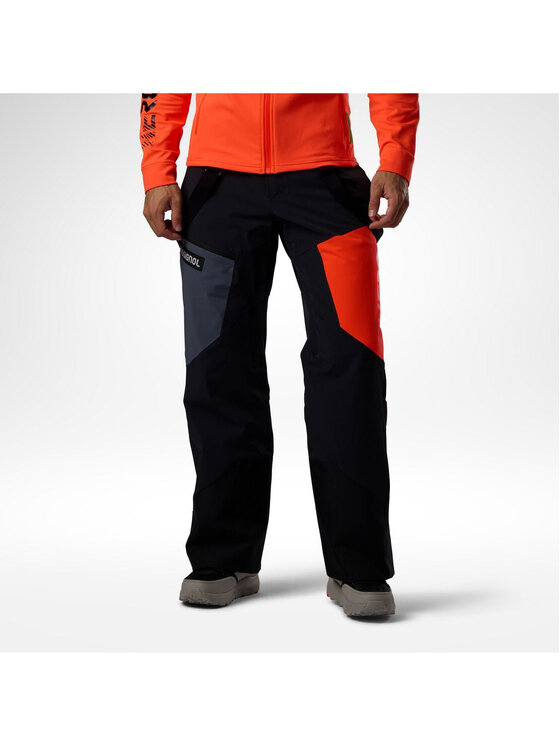 Rossignol Rossignol Spodnie narciarskie M Hero 4Ws Insulated Ski Pant Czarny Regular Fit