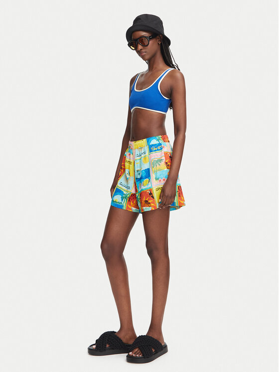 Roxy Roxy Kratke hlače Atlas Sunburn ERJNS03584 Šarena Regular Fit