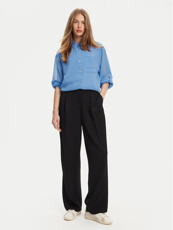 Calvin Klein Calvin Klein Košeľa LV044B902G Modrá Regular Fit