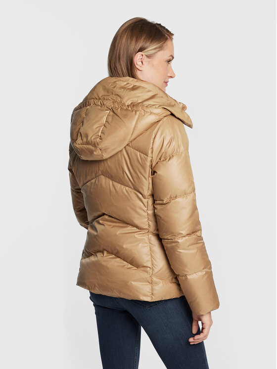 Calvin Klein Calvin Klein Pūkinė striukė Essentail K20K204952 Smėlio Regular Fit