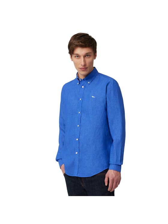 Harmont & Blaine Harmont & Blaine Camicia CRN014010883B Blu Regular Fit