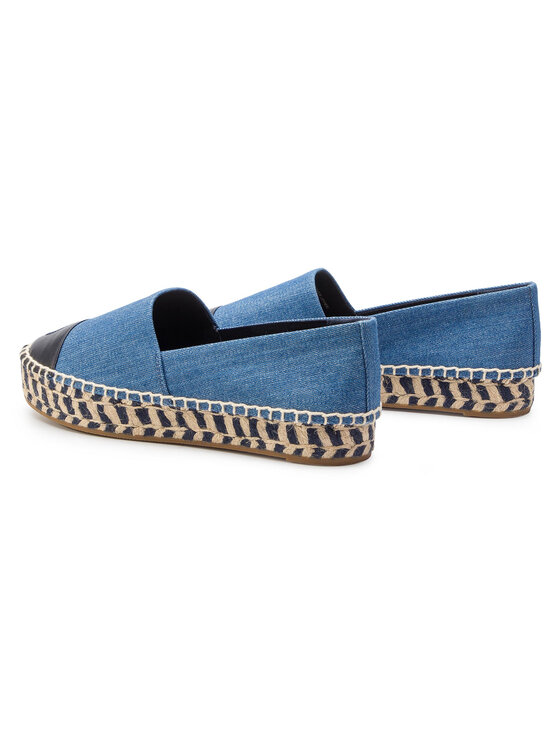 Colorblock platform cheap espadrille tory burch
