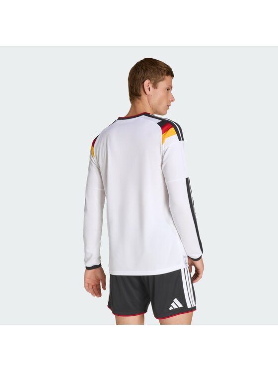adidas adidas Koszulka techniczna Niemcy Biały Slim Fit