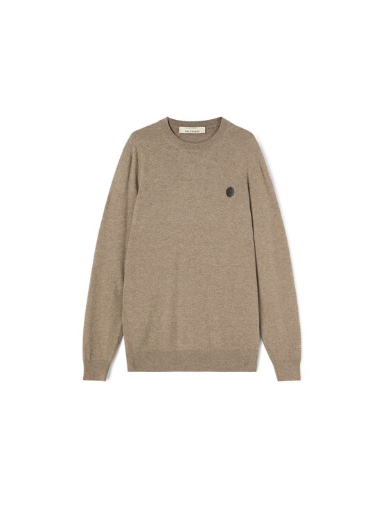 Trussardi Trussardi Kardigan M2438000303N006 Kremowy Regular Fit