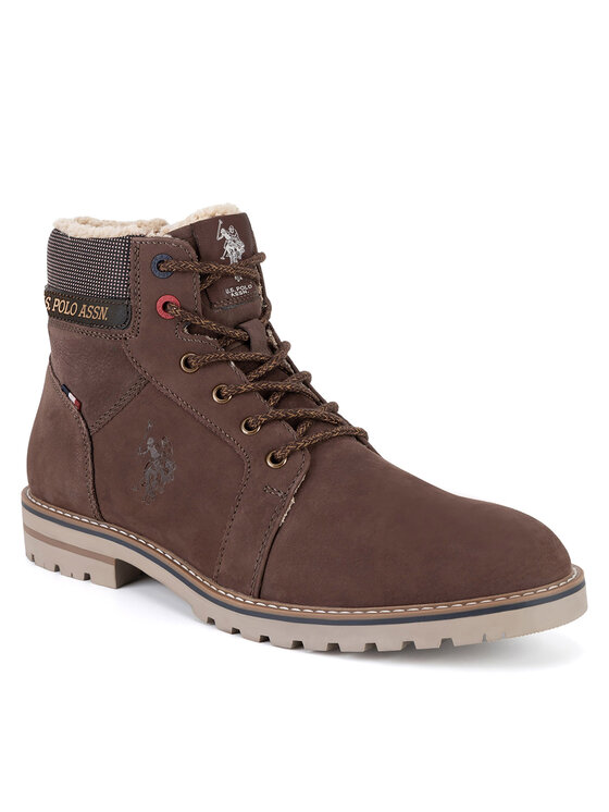 U.S. Polo Assn. U.S. Polo Assn. Pohodni čevlji POLY001M/DLT1 Rjava