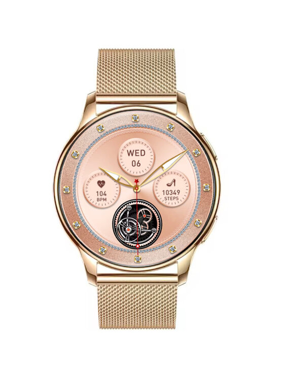 Rubicon Rubicon Smartwatch SMARUB293 Różowe złoto