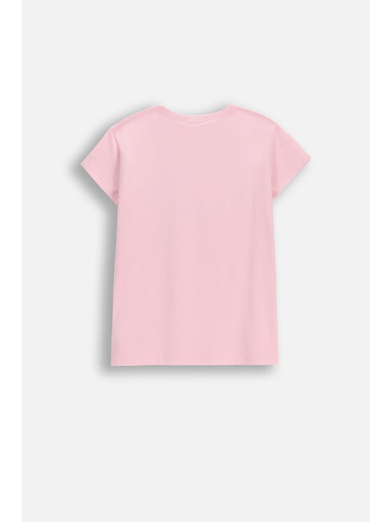 Coccodrillo Coccodrillo T-Shirt WC6143213VGA-033 Różowy Regular Fit