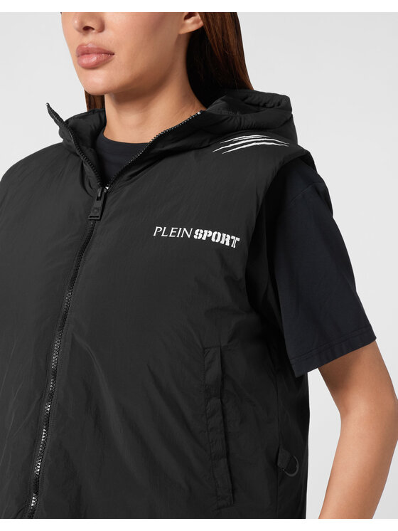 Plein Sport Plein Sport Bezrękawnik 22413 Czarny Regular Fit
