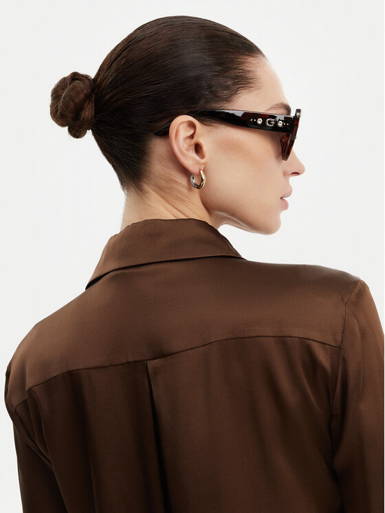 Guess Guess Okulary przeciwsłoneczne GU00163 Brązowy