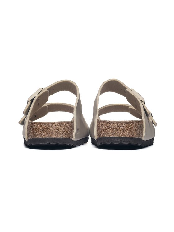 Birkenstock Birkenstock Klapki Arizona Birko-Flor 1031486 Beżowy