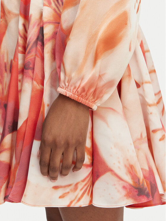 Marciano Guess Marciano Guess Cocktail obleka G6GK58 W2214 Oranžna Regular Fit