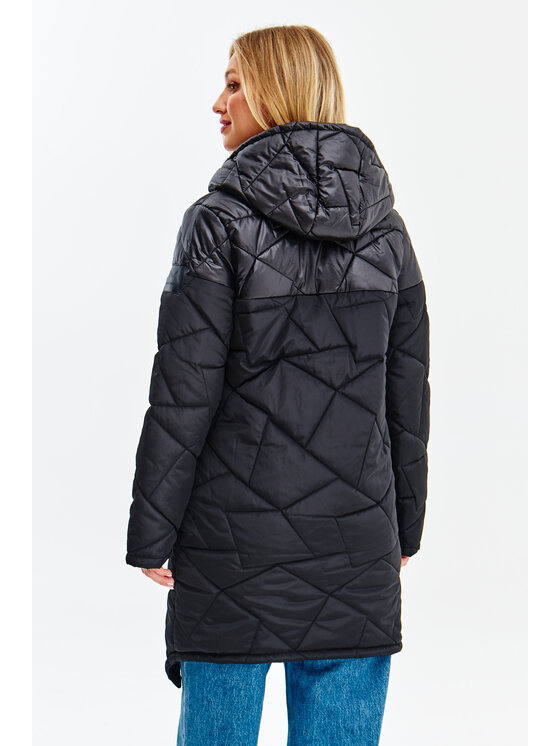 NAOKO NAOKO Kurtka zimowa Iceberg Midnight Traveller Czarny Regular Fit